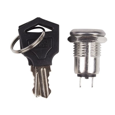 Выключатель ключ Ø12 250V 0.5А (2с) ON-OFF (K12-01)REXANT