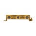 Делитель ТВх3 под F-разъем, 5-1000МГц, Gold (4 F-разъема в комплекте) REXANT