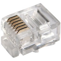 Разъем телефонный UTP, RJ-12 (6P6C), CAT 3 REXANT