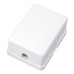 Розетка телефонная внешняя, 1 порт UTP RJ-14 (6P4C), CAT 3 REXANT