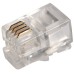 Разъем телефонный UTP, RJ-9 (4P4C), CAT 3 REXANT