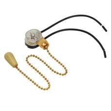 
Выключатель для настенного светильника c проводом и деревянным наконечником«Gold» REXANT