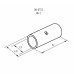 
Соединительная гильза L-15мм, 1,5-2,5мм² (ГМЛ (DIN) 2,5) REXANT