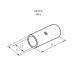 
Соединительная гильза L-21мм, 10мм² (ГМЛ (DIN) 10) REXANT
