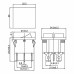 
Выключатель клавишный 250V 6А (6с) ON-OFF красный с подсветкой ДВОЙНОЙ Mini (RWB-305) REXANT