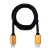 Кабель HDMI - HDMI 2.0, 1м, Gold REXANT