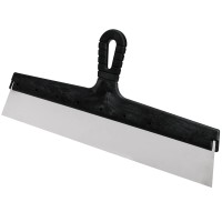 Шпатель фасадный 450 мм нержавеющая сталь, пластмассовая ручка REXANT
