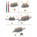 Клемма СМК 222-422P проходная 2 полюса, с монтажной площадкой (0,08-4 мм²), серая (блистер 5 шт./уп.) REXANT