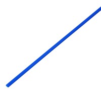 Трубка термоусаживаемая ТУТ нг 3,0/1,5мм, синяя, упаковка 50 шт. по 1м REXANT