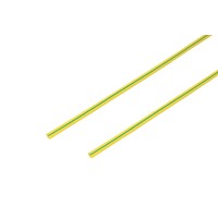 Трубка термоусаживаемая ТУТ нг 1,5/0,75мм, желто-зеленая, упаковка 50 шт. по 1м REXANT Трубка термоусаживаемая ТУТ нг 1,5/0,75мм, желто-зеленая, упаковка 50 шт. по 1м REXANT