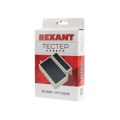 Тестер кабеля RJ-45/RJ-12/ RJ-11/BNC5248 REXANT