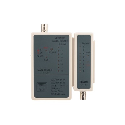 Тестер кабеля RJ-45/RJ-12/ RJ-11/BNC5248 REXANT