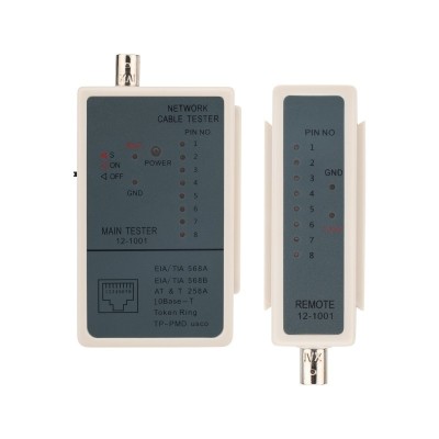 Тестер кабеля RJ-45/RJ-12/ RJ-11/BNC5248 REXANT