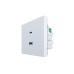 ZIMA Розетка TC+ USB разъем белая