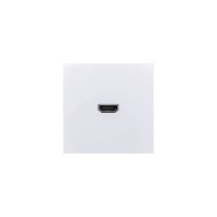 ZIMA Розетка HDMI одинарная белая