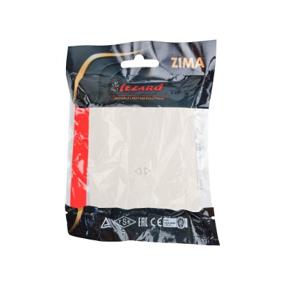 ZIMA Выключатель промежуточный слоновая кость безвинтовой зажим/клемма