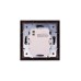 ZIMA Розетка TC+ USB разъем шоколад