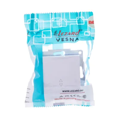 VESNA Выключательпроходной -  белый
