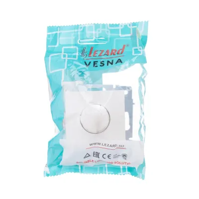 VESNA Диммер800 Вт    жемчужный
