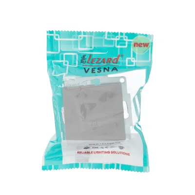 VESNA Кнопка звонка платина