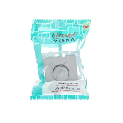 VESNA Диммер1000 Вт  платина