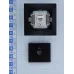 MIRA Розетка компьютерная RJ45Cat 5e    черный бархат