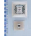 MIRA Розетка компьютерная RJ45Cat 5e жемчужно-белый перламутр