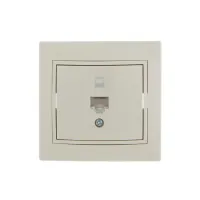 MIRA Розетка компьютерная RJ45Cat 5e   кремовый