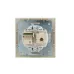MIRA Розетка компьютер + телефон (RJ45 Cat 5e+RJ11)   кремовый