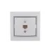 MIRA Розетка компьютерная RJ45Cat 5e   белый/серый