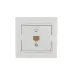 MIRA Розетка компьютерная RJ45Cat 5e     белый
