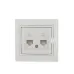 MIRA Розетка компьютерная двойная RJ45Cat 5e     белый