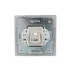 MIRA Розетка компьютерная RJ45Cat 5e серебро