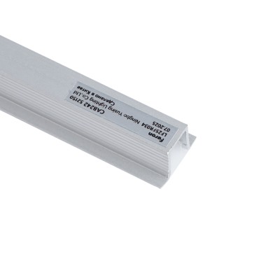 Профиль встраиваемый для светодиодной ленты FERON LF-0809A «встраиваемый», цвет серебро, в комплекте 2 заглушки + экран + 4 крепежа, 2000*12.4*9мм