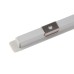 Профиль встраиваемый для светодиодной ленты FERON LF-0809A «встраиваемый», цвет серебро, в комплекте 2 заглушки + экран + 4 крепежа, 2000*12.4*9мм