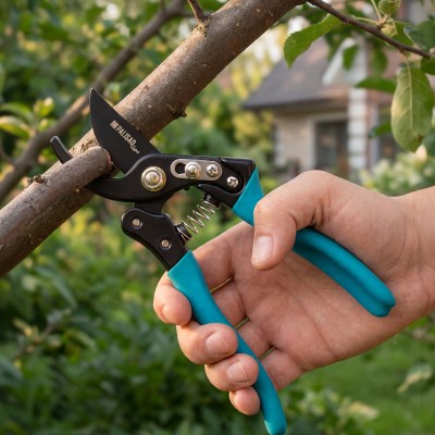 Секатор прямого реза, 220 мм, алюминиевые рукоятки, Luxe, Palisad