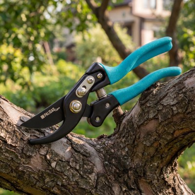 Секатор прямого реза, 220 мм, алюминиевые рукоятки, Luxe, Palisad