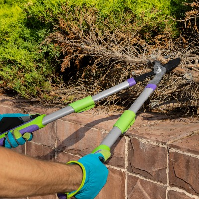 Сучкорез прямого реза, 505 -710 мм, телескопические стальные обрезиненные рукоятки, Palisad