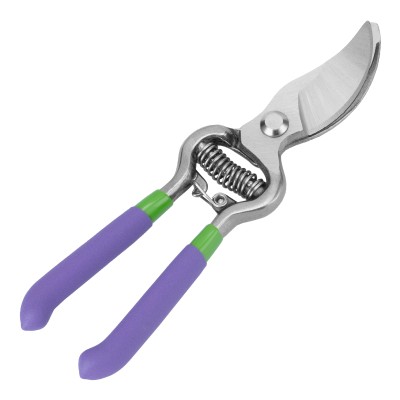 Секатор прямого реза 200 мм, обрезиненные рукоятки, Palisad