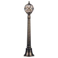 Светильник садово-парковый Feron PL3806 круглый, столб 60W 230V E27, черное золото 11375 Светильник садово-парковый Feron PL3806 круглый, столб 60W 230V E27, черное золото 11375