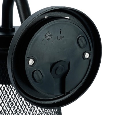 Светильник садово-парковый Feron PL801 на стену вниз 100W 230V E27, черный 53395