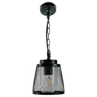 Светильник садово-парковый Feron PL805 на стену вниз 100W 230V E27, черный 53396
