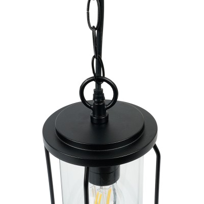 Светильник садово-парковый Feron PL795 на цепочке 100W 220-240V E27, черный 51966
