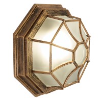 Светильник садово-парковый Feron PL661 60W E27 230V, черное золото 11651 Светильник садово-парковый Feron PL661 60W E27 230V, черное золото 11651