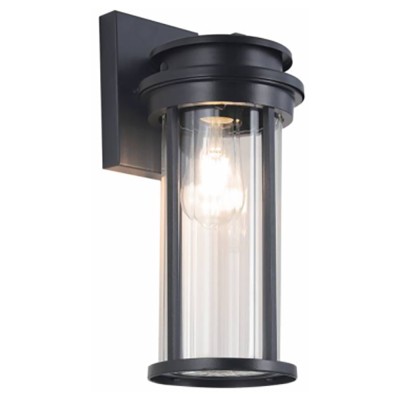 Светильник садово-парковый Feron PL781 на стену вниз 40W 220-240V E27, черный 51838
