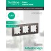 ATLASDESIGN 3-постовая РАМКА, универсальная, МОККО