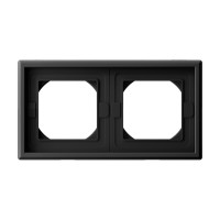 ARTGALLERY 2-постовая РАМКА IP44, КАРБОН