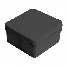 Коробка разветвительная 2х компонентная HF EBX40-38-67 100*100*50мм,8 вводов,IP67,черная(GE42455-05) 49654