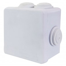 Коробка разветвительная STEKKER EBX30-01-65, 85*85*50 мм, 7 мембранных вводов, IP55, светло-серая 39553