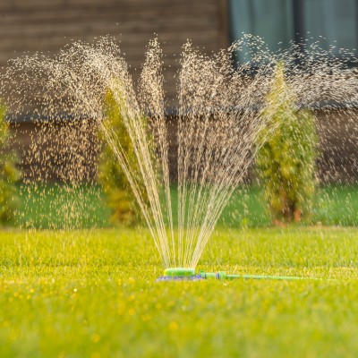 Распылитель-дождеватель, 8 режимов полива, на подставке, с регулировкой Palisad